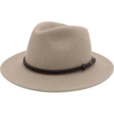 Fiebig klobouk fedora světle béžový