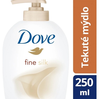 Dove Supreme Fine Silk krémové tekuté mýdlo dávkovač 250 ml – Hledejceny.cz