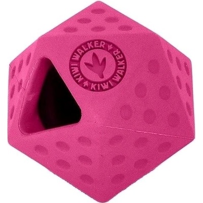 Kiwi Walker gumová s otvorom na maškrty Icosaball Maxi 9 cm růžová