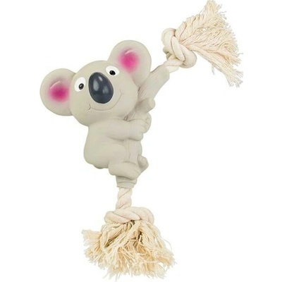 Hip Hop latexová koala na bavlnenom lane so zvukom 24 cm