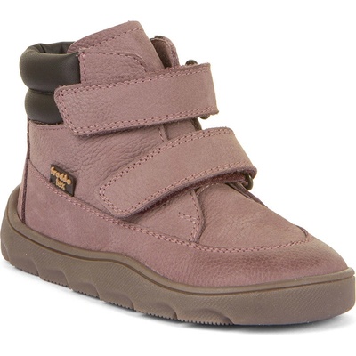 Froddo barefoot dětská celoroční obuv s membránou ZERU TEX dark pink