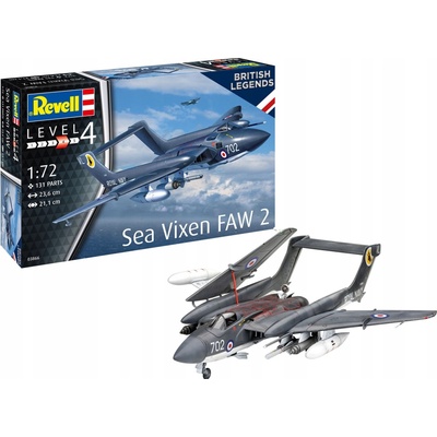 De Havilland Sea Vixen FAW 2 70. výročí Revell 03866 1:72