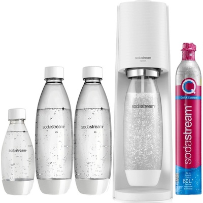 SodaStream Terra White + 2 láhve Fuse 1l + láhev 0,5l – Hledejceny.cz