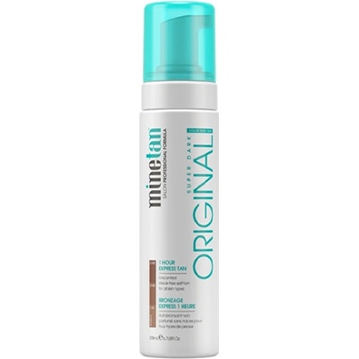 Minetan samoopalovací pěna pro velmi tmavé opálení Original (Super Dark) 200 ml