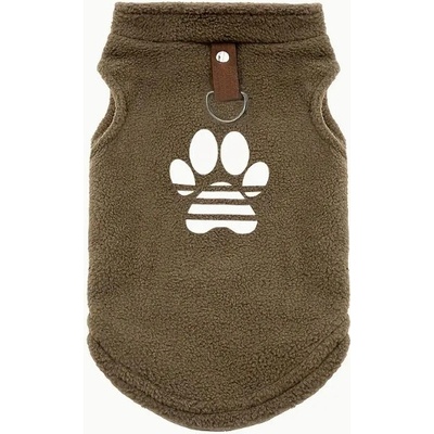 Coral Fleece Dog Paw Sweatshirt