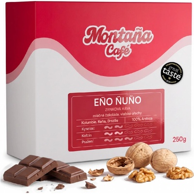 Café Montaña Eño Ñuño zrnková 250 g – Hledejceny.cz