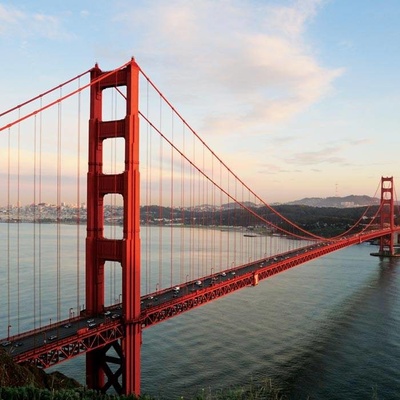 Dimex MS-3-0015 vliesová fototapeta na zeď Most Golden Gate rozměry 225 x 250 cm