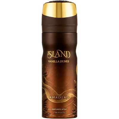 Khadlaj Island Vanilla Dunes tělový sprej 200 ml – Hledejceny.cz