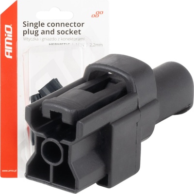 AMiO Sada elektrických konektorov vodotesných 1 PIN 2,2 mm 04345