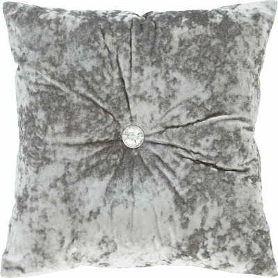 Catherine Lansfield vankúš Crushed Velvet Diamante 45x45
