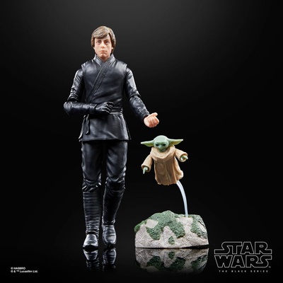 Hasbro Star Wars The Book of Boba Fett Black Series akční Luke Skywalker & Grogu – Hledejceny.cz