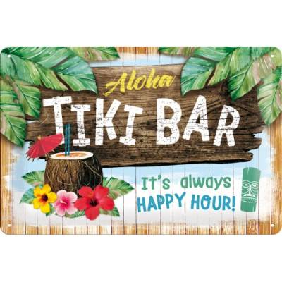Nostalgic-Art Plechová cedule - Tiki Bar