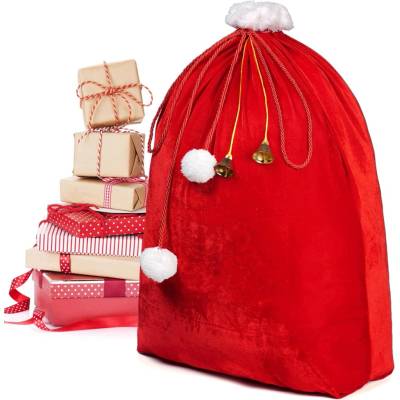 JOYIN 31" Vianočná látková taška s motívom Santa Clausa