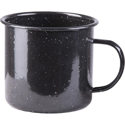 Mil Tec WESTERN smaltovaný hrnček ČIERNY 680 ml