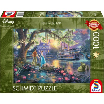 SCHMIDT Disney Princezna a žabák 1000 dílků