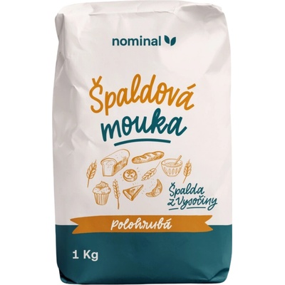 Nominal Špaldová múka polohrubá 1 kg