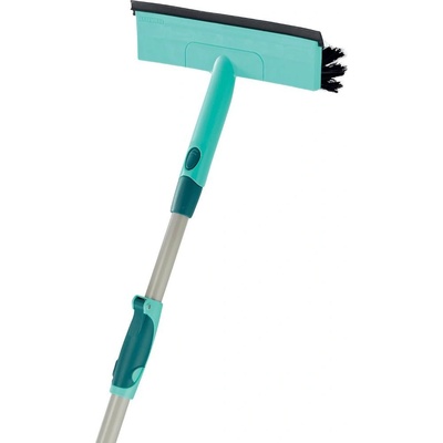 Leifheit 51104 stěrka na okna s kartáčem a teleskopickou tyčí – Hledejceny.cz