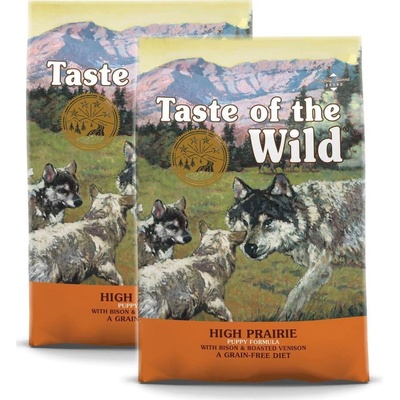 Taste of the Wild High Prairie Puppy 2 x 12,2 kg