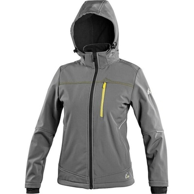 CXS STRETCH bunda dámská softshell šedá
