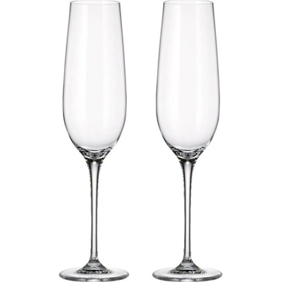 Crystalite Bohemia sklenice na šampaňské Uria 2KS 270 ml