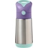 b.box Termoska na pití s brčkem 350 ml lilac pop
