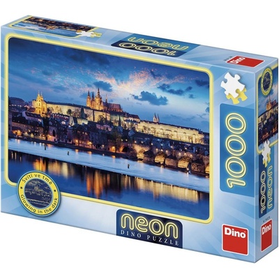 Dino Pražský hrad Neon 1000 dielov