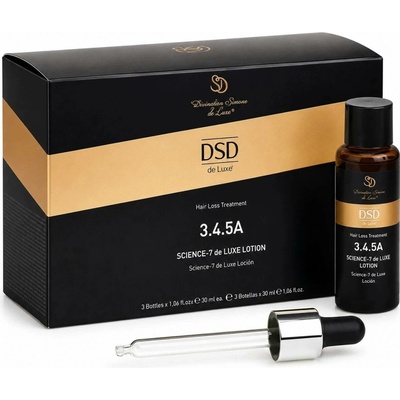 DSD de Luxe 3.4.5A Science 7 Lotion tonikum proti vypadávání vlasů 3 x 35 ml