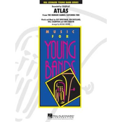 Coldplay: atlas from the hunger games: catching fire noty pro školní orchestr, party, partitura – Hledejceny.cz