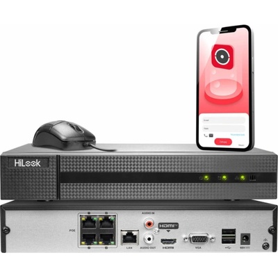 Hikvision HiLook NVR-4CH-4MP/4P