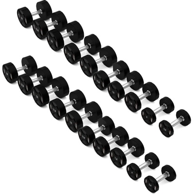 HMS Sada polyuretanových jednoručních činek HPC set 2 x 27,5 - 37,5 kg
