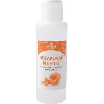 BIO nails Odlakovač bez acetonu Mandarinka + Vitamín F 100 ml