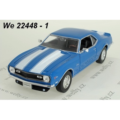 Welly Chevrolet Camaro Z28 1968 Modré1:24