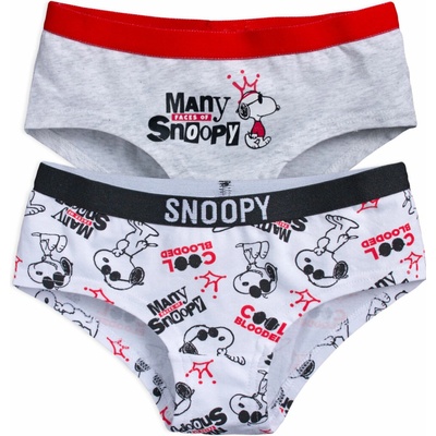Dívčí kalhotky Snoopy šedé a bílé – Hledejceny.cz