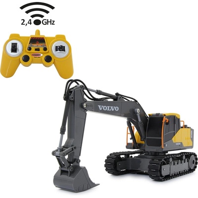Jamara Dálkově ovládaný pásový bagr Volvo EC160E v měřítku 1:26