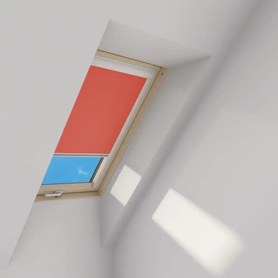 Fakro ARP Tieniaca roleta 78 x 140 cm tehlovočervená/biela