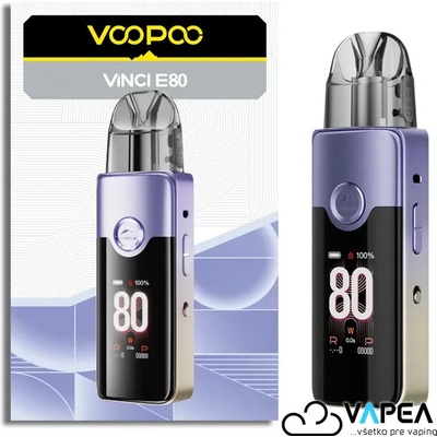VooPoo Vinci E80 3000 mAh Purple Gold Gradient 1 ks