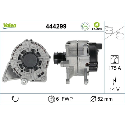 Alternátor VALEO 444299