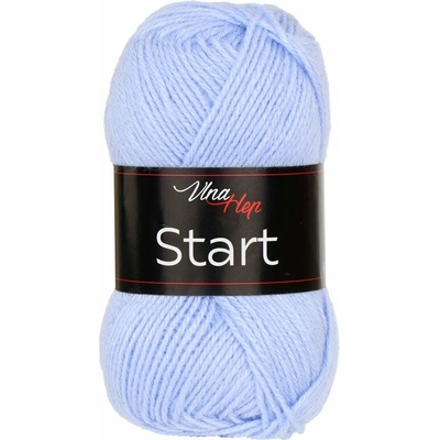 Vlna-hep Příze Start 41347 světle modrá
