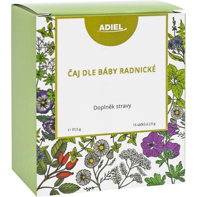 Adiel čaj podľa babky Radnickej 15 vrecúšok