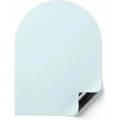 MOSH MSH-MGN-KD4 Samolepící magnetická fólie na zeď ve tvaru oblouku 100 × 80 cm - světle modrá