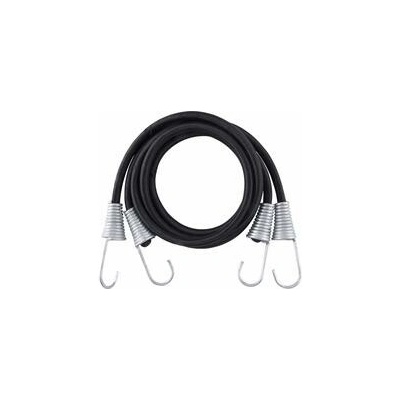 Extol Premium 8861116 Popruhy elastické s hákmi, 2ks, 150cm x pr.12mm, pozinkované háky pr.4mm