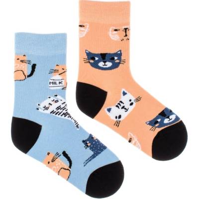 Fusakle detské ponožky Cats