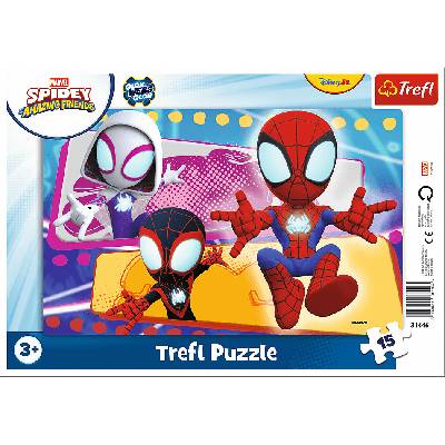 TREFL Spidey a jeho úžasní přátelé Pavoučí parta 15 dílků