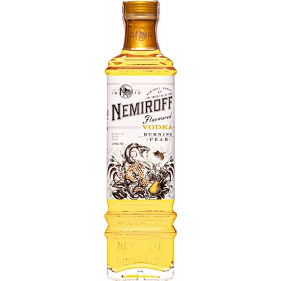 Nemiroff Burning PEAR Flavored Vodka 40% 0,7 l (holá láhev)