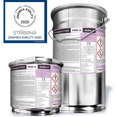Weber.epox P100 18,7 + 6,3 kg RAL 7038