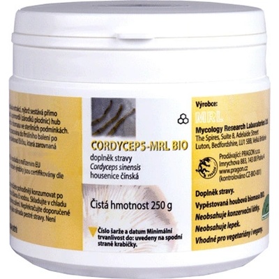 MRL Cordyceps BIO mycélium/biomasa 250 g