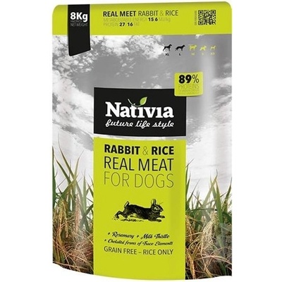 Nativia Real Meat Rabbit & Rice 1 kg