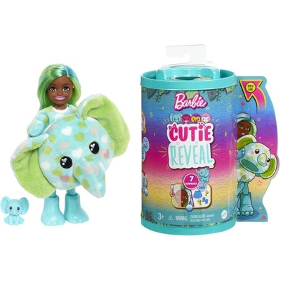 Mattel Barbie Cutie reveal Chelsea Džungle Slon