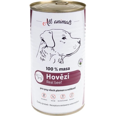 All Animals DOG hovädzie mleté 400 g