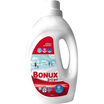 Bonux Washing Gel Polar Ice Fresh 3v1 prací gel 900 ml 18 PD